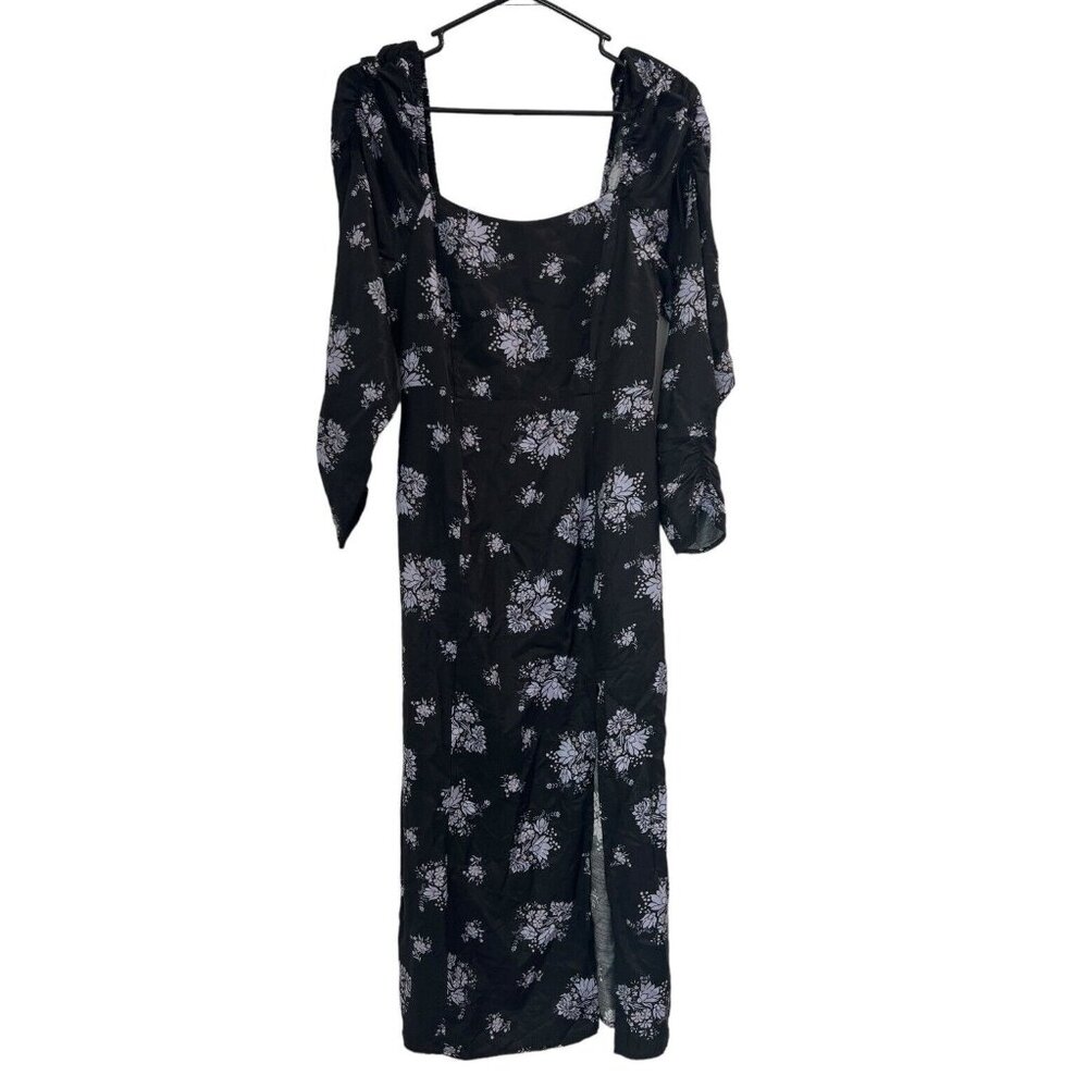 Anthropologie Maeve Floral Dress Colorfull Women's Size 4P Classic Peasant Boho